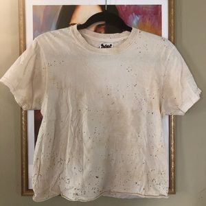 Totally blown crop top NWOT